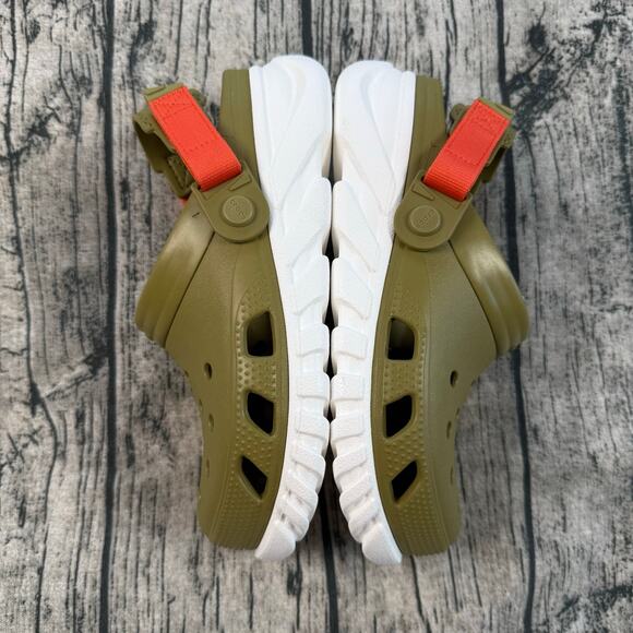 Crocs Duet Max ll Clogs Duet Max II Clog, Color: Aloe, Men’s 5 /Women’s 7 - Picture 4 of 8